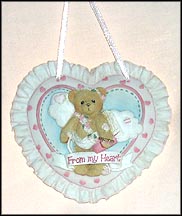 Wall Hanging - From My Heart  #104116F