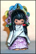 Flower Girl Ornament  #102244  Tmk 6 - Goebel