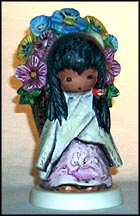 Flower Girl  #103-10  Tmk 6 - Goebel