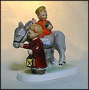 Christ Child On Donkey  #HX 334  Tmk 6 - Goebel