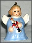 2003 Angel With Nutcracker - Blue  Tmk: None