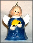 2004 Angel With Toy Car - Blue  Tmk: None