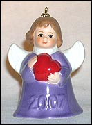 2007 Angel With Heart - Purple  Tmk: None