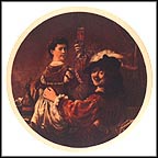 Self Portrait With Saskia by Rembrandt