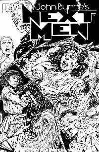 JOHN BYRNE NEXT MEN #5 (COVER RI- 1:10 INCENTIVE)