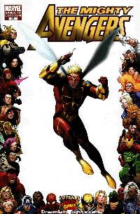 Mighty Avengers #28 (1:10 70th Frame Variant Cover)