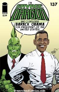 Savage Dragon #137 (Barack Obama Variant)