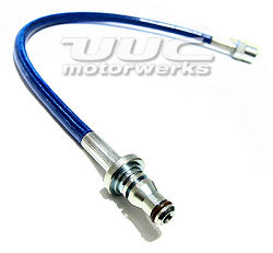 stainless steel clutch line<br>E46 M3, 330, 328, 325, 323, X3<br>(all manual trans models incl. Xi)