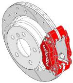 Super Performance Brake Kit - Wilwood Superlite, 328mm rotor, REAR ADD-ON '01-'05 E46 330i/330Ci